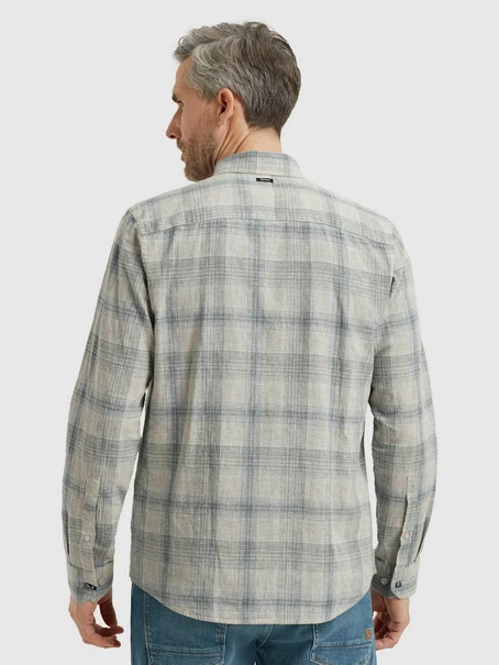 Vanguard Long Sleeve Shirt Linen Cotton ble