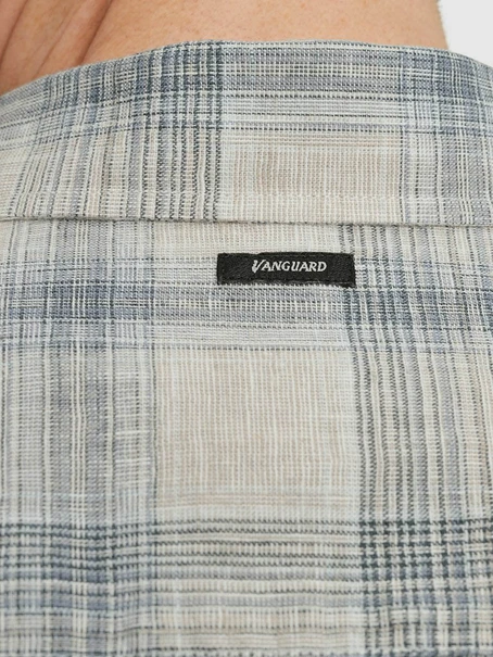 Vanguard Long Sleeve Shirt Linen Cotton ble
