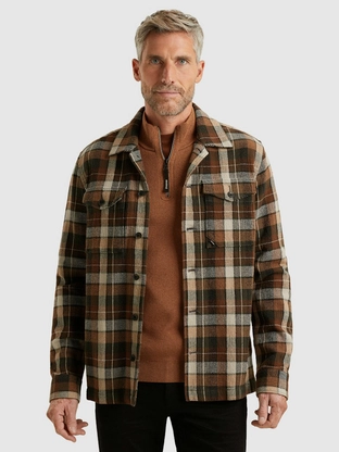 Vanguard LONG SLEEVE SHIRT Matt weave check
