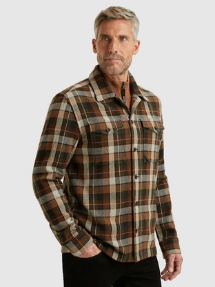 Vanguard LONG SLEEVE SHIRT Matt weave check
