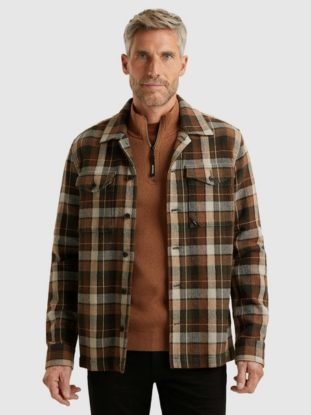Vanguard LONG SLEEVE SHIRT Matt weave check