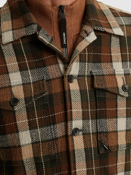 Vanguard LONG SLEEVE SHIRT Matt weave check