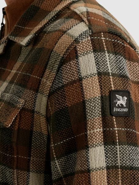 Vanguard LONG SLEEVE SHIRT Matt weave check