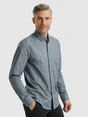 Vanguard Long Sleeve Shirt Print on Fine Po