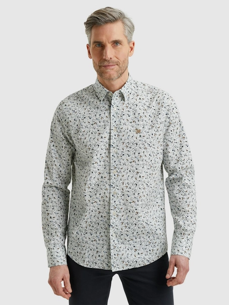 Vanguard Long Sleeve Shirt Print on Fine Po
