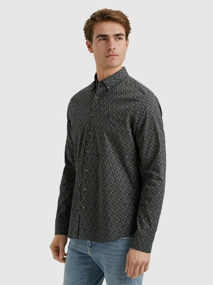 Vanguard Long Sleeve Shirt Print on Poplin