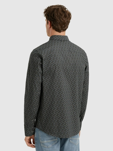 Vanguard Long Sleeve Shirt Print on Poplin