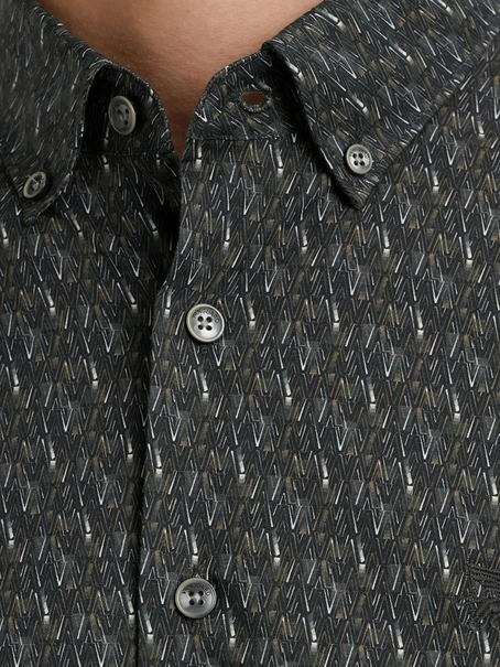 Vanguard Long Sleeve Shirt Print on Poplin