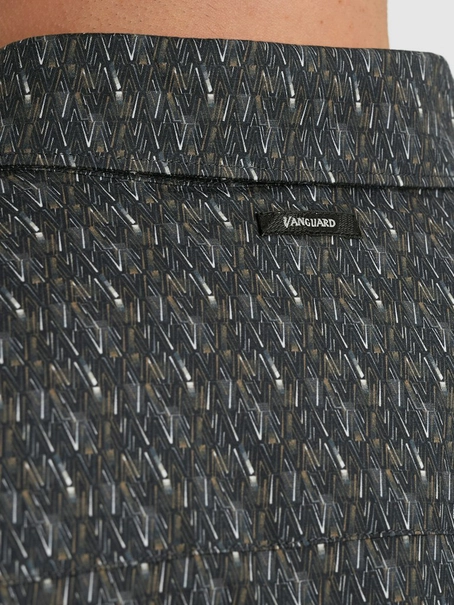 Vanguard Long Sleeve Shirt Print on Poplin