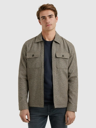 Vanguard Long Sleeve Shirt Solid Brushed Mo
