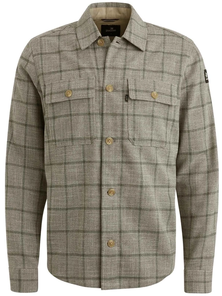 Vanguard Long Sleeve Shirt Tec Mesh Check