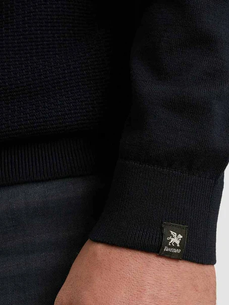 Vanguard Mock neck cotton modal