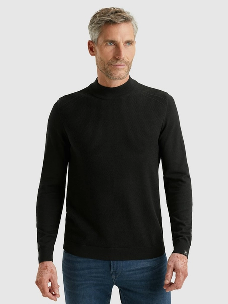 Vanguard Mock neck cotton modal