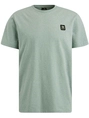 Vanguard R-neck cotton elastan jersey melan