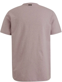 Vanguard R-neck cotton elastan jersey melan