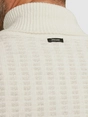 Vanguard Roll neck cotton blend stretch