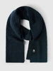 Vanguard Scarf V pattern cotton blend wool