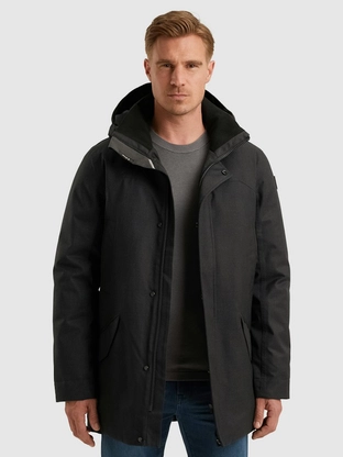 Vanguard Semi long jacket MELANGE TWILL