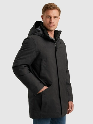 Vanguard Semi long jacket MELANGE TWILL