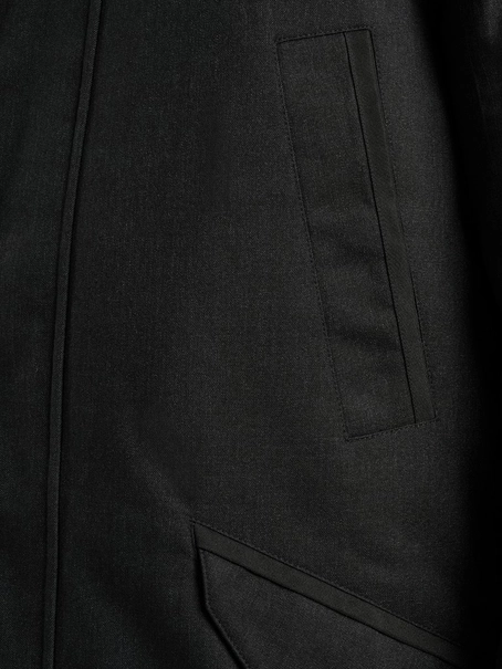 Vanguard Semi long jacket MELANGE TWILL