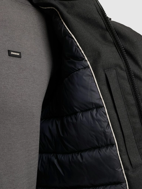 Vanguard Semi long jacket MELANGE TWILL
