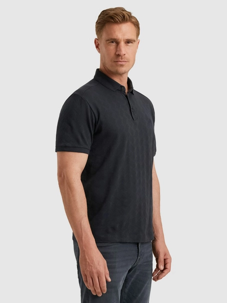Vanguard Short sleeve polo jacquard merceri