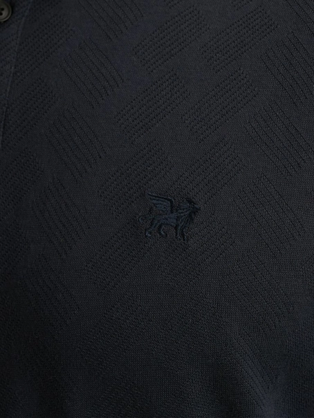 Vanguard Short sleeve polo jacquard merceri