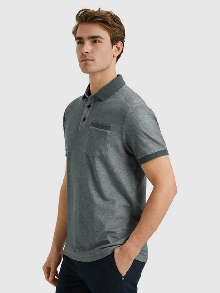 Vanguard Short sleeve polo pique 2-tone hon