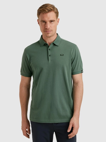 Vanguard Short sleeve polo pique waffle str
