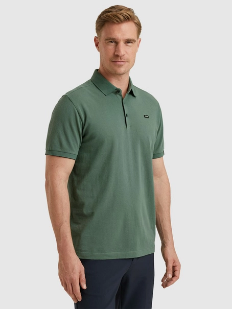Vanguard Short sleeve polo pique waffle str