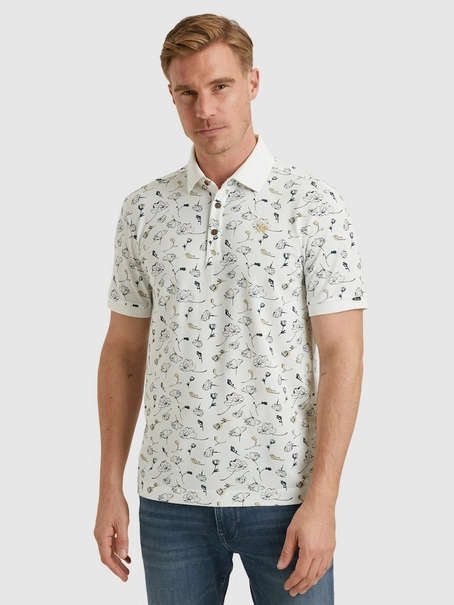 Vanguard Short sleeve polo stretch pique b