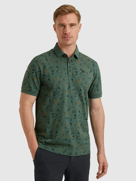 Vanguard Short sleeve polo stretch pique b