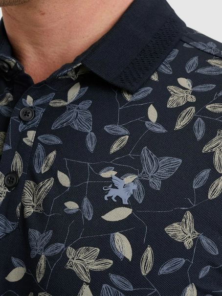 Vanguard Short sleeve polo stretch pique bl