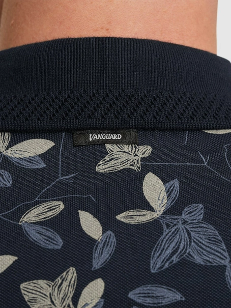 Vanguard Short sleeve polo stretch pique bl