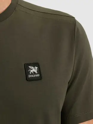 Vanguard Short sleeve r-neck cotton elastan