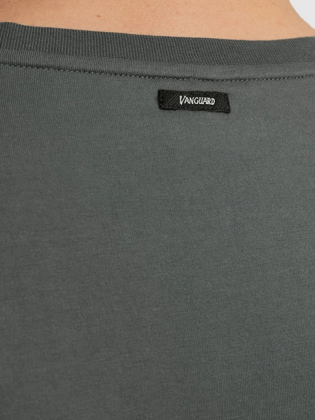 Vanguard Short sleeve r-neck cotton elastan