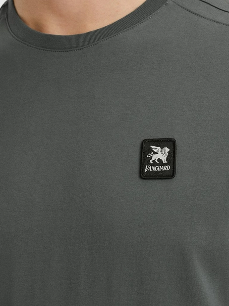 Vanguard Short sleeve r-neck cotton elastan