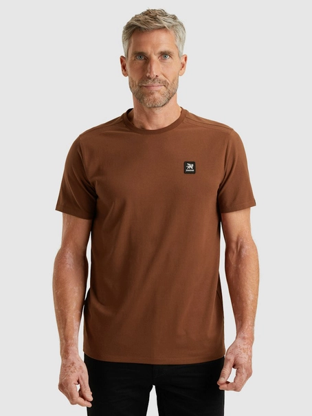 Vanguard Short sleeve r-neck cotton elastan
