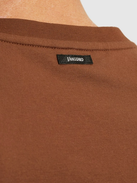 Vanguard Short sleeve r-neck cotton elastan