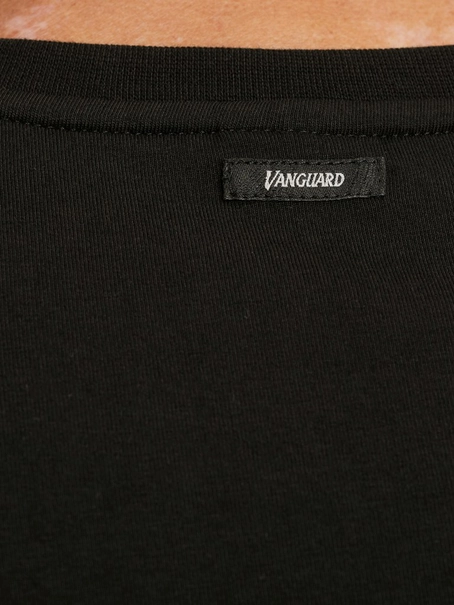 Vanguard Short sleeve r-neck cotton elastan
