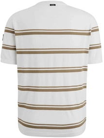 Vanguard Short sleeve r-neck cotton linen b