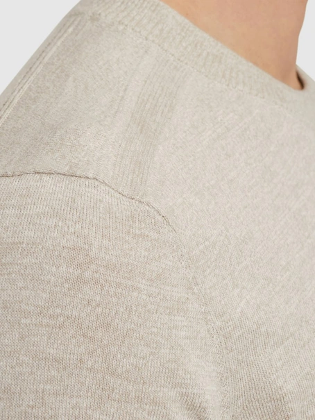 Vanguard Short sleeve r-neck cotton linen b
