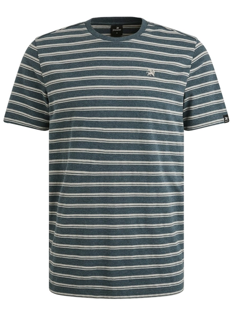 Vanguard Short sleeve r-neck melange jersey