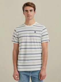 Vanguard Short sleeve r-neck pique texture