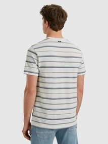 Vanguard Short sleeve r-neck pique texture