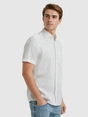 Vanguard Short Sleeve Shirt Linen Cotton bl