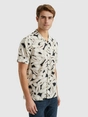 Vanguard Short Sleeve Shirt Printed on slub