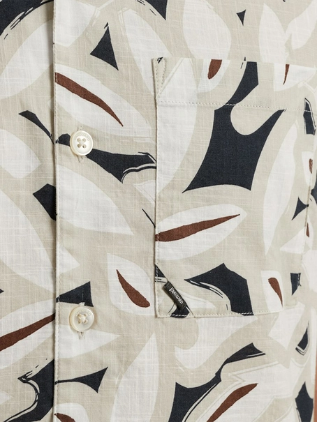 Vanguard Short Sleeve Shirt Printed on slub