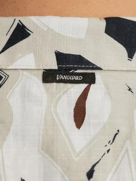 Vanguard Short Sleeve Shirt Printed on slub