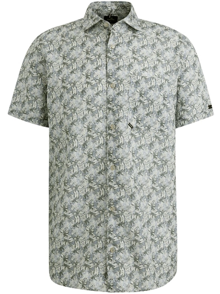 Vanguard Short Sleeve Shirt Printed Tencel